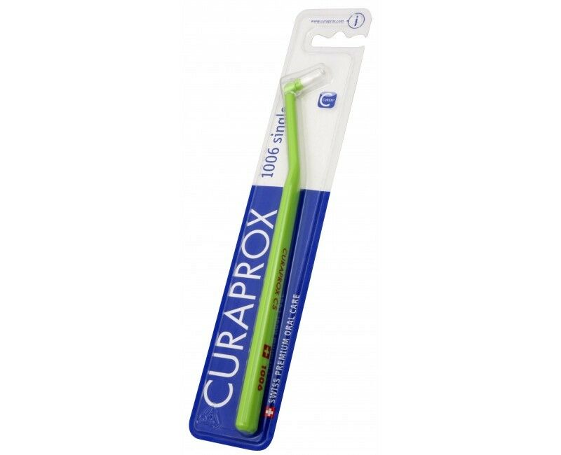 CURAPROX SINGLE კბილის ჯაგრისი CS 1006 -ბრეკეტებისა და კბილის ინდივიდუალური წმენდისთვის